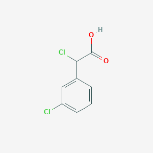 molecular formula C8H6Cl2O2 B3419128 2-Chloro-2-(3-chlorophenyl)acetic acid CAS No. 1368465-26-2