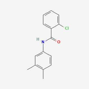 2-chloro-N-(3,4-dimethylphenyl)benzamide