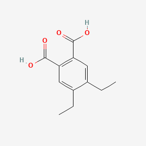 molecular formula C12H14O4 B3419135 4,5-二乙基邻苯二甲酸 CAS No. 137023-78-0