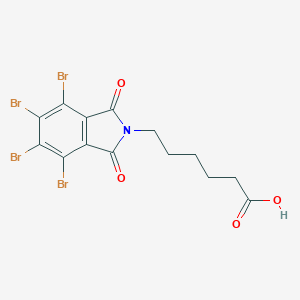 6-(4,5,6,7-Tetrabromo-1,3-dioxoisoindol-2-yl)hexanoic acid