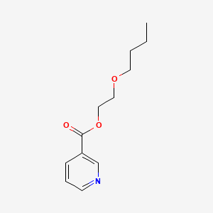 molecular formula C12H17NO3 B3419213 Nicoboxil CAS No. 13912-80-6