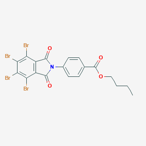 butyl 4-(4,5,6,7-tetrabromo-1,3-dioxo-1,3-dihydro-2H-isoindol-2-yl)benzoate