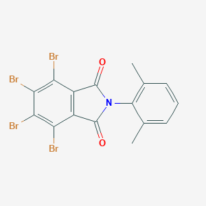 molecular formula C16H9Br4NO2 B341924 4,5,6,7-tetrabromo-2-(2,6-dimethylphenyl)-1H-isoindole-1,3(2H)-dione 