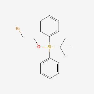molecular formula C18H23BrOSi B3419256 (2-Bromoethoxy)-t-butyldiphenylsilane CAS No. 139897-19-1