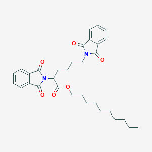 decyl 2,6-bis(1,3-dioxo-1,3-dihydro-2H-isoindol-2-yl)hexanoate