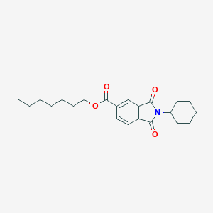 1-Methylheptyl 2-cyclohexyl-1,3-dioxoisoindoline-5-carboxylate