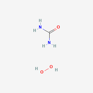 molecular formula CH4N2O.H2O2<br>CH6N2O3 B3419521 Carbamide peroxide CAS No. 14479-85-7