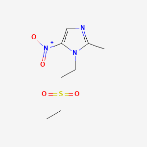 molecular formula C8H13N3O4S B3419602 替硝唑 CAS No. 148159-84-6