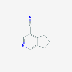 5h,6h,7h-Cyclopenta[c]pyridine-4-carbonitrile