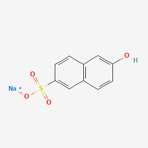 molecular formula C10H7NaO4S B3419826 6-羟基萘-2-磺酸钠 CAS No. 15883-56-4