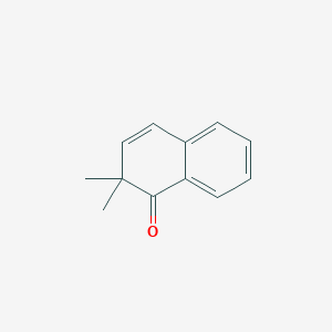 molecular formula C12H12O B3419870 1-Oxo-2,2-dimethyl-1,2-dihydronaphthalene CAS No. 16020-15-8