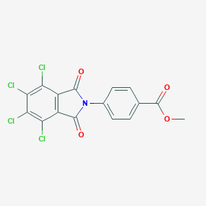 methyl 4-(4,5,6,7-tetrachloro-1,3-dioxo-1,3-dihydro-2H-isoindol-2-yl)benzoate