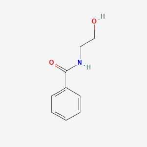 molecular formula C9H11NO2 B3419981 N-(2-Hydroxyethyl)benzamide CAS No. 16405-21-3