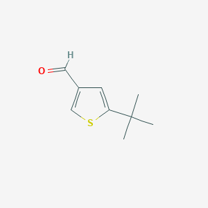 5-(1,1-Dimethylethyl)-3-thiophenecarboxaldehyde