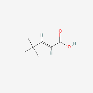 molecular formula C7H12O2 B3420008 4,4-二甲基-2-戊烯酸 CAS No. 16666-45-8