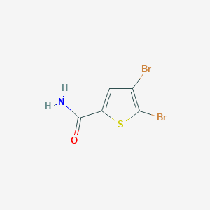 4,5-Dibromothiophene-2-carboxamide