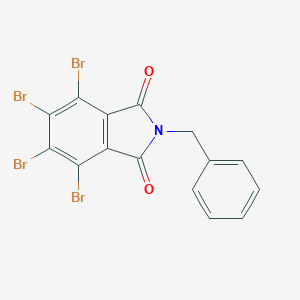 molecular formula C15H7Br4NO2 B342016 2-benzyl-4,5,6,7-tetrabromo-1H-isoindole-1,3(2H)-dione 