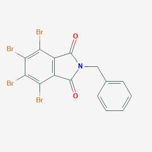 molecular formula C15H7Br4NO2 B342016 2-Benzyl-4,5,6,7-tetrabromoisoindole-1,3-dione 