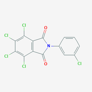 molecular formula C14H4Cl5NO2 B342020 4,5,6,7-tetrachloro-2-(3-chlorophenyl)-1H-isoindole-1,3(2H)-dione CAS No. 88062-87-7