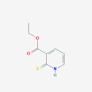 molecular formula C8H9NO2S B3420213 Ethyl 2-sulfanylpyridine-3-carboxylate CAS No. 178613-27-9