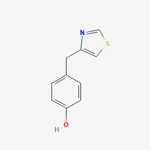 Phenol, 4-(4-thiazolylmethyl)-
