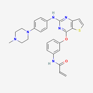 molecular formula C26H26N6O2S B3420237 Olmutinib CAS No. 1802181-20-9