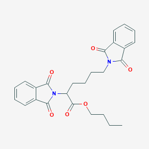 molecular formula C26H26N2O6 B342028 butyl 2,6-bis(1,3-dioxo-1,3-dihydro-2H-isoindol-2-yl)hexanoate 