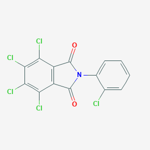 molecular formula C14H4Cl5NO2 B342034 4,5,6,7-tetrachloro-2-(2-chlorophenyl)-1H-isoindole-1,3(2H)-dione CAS No. 88062-86-6