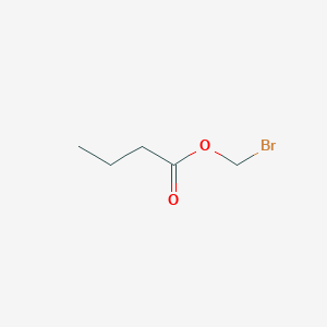 molecular formula C5H9BrO2 B3420372 丁酸氧甲基溴 CAS No. 186145-41-5