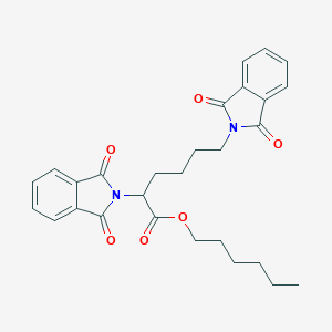 hexyl 2,6-bis(1,3-dioxo-1,3-dihydro-2H-isoindol-2-yl)hexanoate