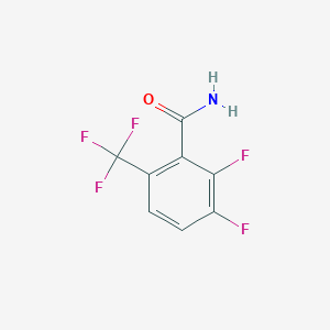 molecular formula C8H4F5NO B3420387 2,3-二氟-6-(三氟甲基)苯甲酰胺 CAS No. 186517-26-0