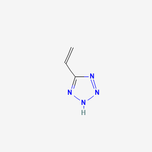 molecular formula C3H4N4 B3420416 5-乙烯基-1H-四唑 CAS No. 18755-47-0