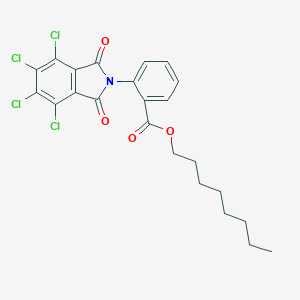 octyl 2-(4,5,6,7-tetrachloro-1,3-dioxo-1,3-dihydro-2H-isoindol-2-yl)benzoate