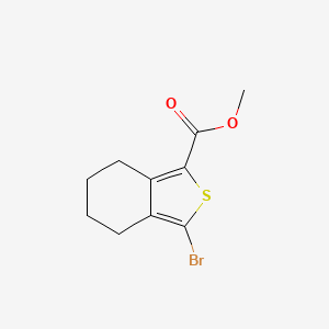 molecular formula C10H11BrO2S B3420423 3-溴-4,5,6,7-四氢苯并[c]噻吩-1-甲酸甲酯 CAS No. 188240-62-2