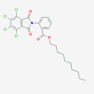 decyl 2-(4,5,6,7-tetrachloro-1,3-dioxo-1,3-dihydro-2H-isoindol-2-yl)benzoate