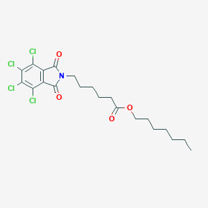 heptyl 6-(4,5,6,7-tetrachloro-1,3-dioxo-1,3-dihydro-2H-isoindol-2-yl)hexanoate