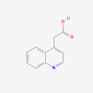 B034206 2-(Quinolin-4-YL)acetic acid CAS No. 109922-57-8
