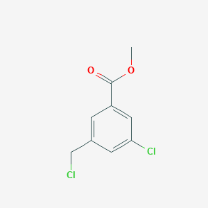 molecular formula C9H8Cl2O2 B3420606 Methyl 3-chloro-5-(chloromethyl)benzoate CAS No. 196500-18-2