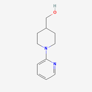 molecular formula C11H16N2O B3420663 (1-(Pyridin-2-yl)piperidin-4-yl)methanol CAS No. 199117-79-8