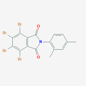 molecular formula C16H9Br4NO2 B342067 4,5,6,7-tetrabromo-2-(2,4-dimethylphenyl)-1H-isoindole-1,3(2H)-dione 