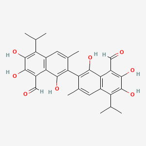molecular formula C30H30O8 B3420845 棉酚 CAS No. 20300-26-9