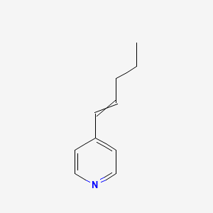 4-(Pent-1-en-1-yl)pyridine