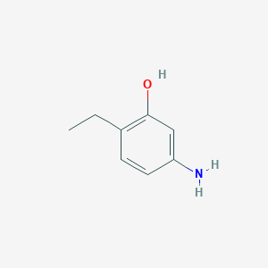 molecular formula C8H11NO B3421061 5-Amino-2-ethylphenol CAS No. 207923-07-7