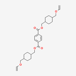 molecular formula C28H38O6 B3421103 Bis[[4-(ethenoxymethyl)cyclohexyl]methyl] Benzene-1,4-dicarboxylate CAS No. 209072-72-0