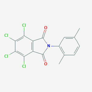 molecular formula C16H9Cl4NO2 B342113 4,5,6,7-tetrachloro-2-(2,5-dimethylphenyl)-1H-isoindole-1,3(2H)-dione 