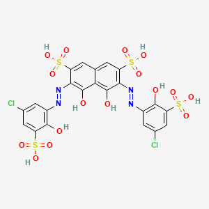 molecular formula C22H14Cl2N4O16S4 B3421192 Sulfochlorophenol S CAS No. 2103-73-3