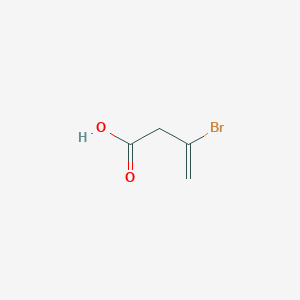molecular formula C4H5BrO2 B3421195 3-溴-丁-3-烯酸 CAS No. 21031-45-8