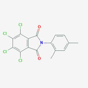 molecular formula C16H9Cl4NO2 B342120 4,5,6,7-tetrachloro-2-(2,4-dimethylphenyl)-1H-isoindole-1,3(2H)-dione 
