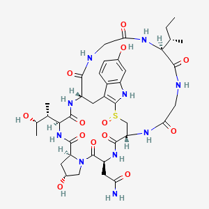 molecular formula C39H54N10O13S B3421243 gamma-Amanitin CAS No. 21150-23-2