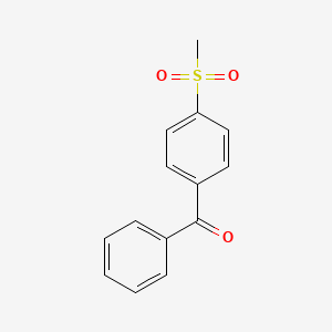 molecular formula C14H12O3S B3421250 (4-Methanesulfonylphenyl)(phenyl)methanone CAS No. 21205-06-1